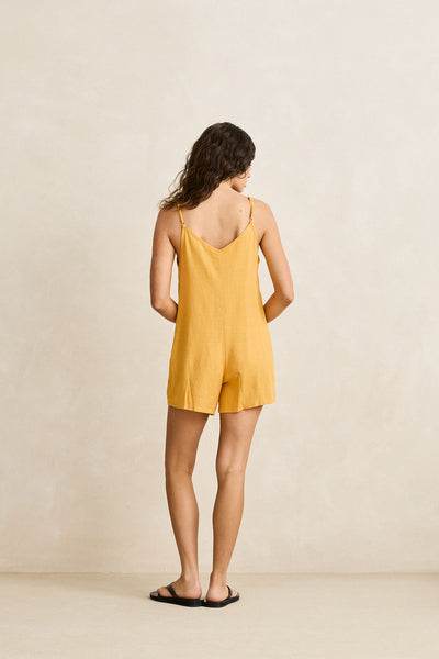 Apricot|Rhythm Essential Adjustable Romper