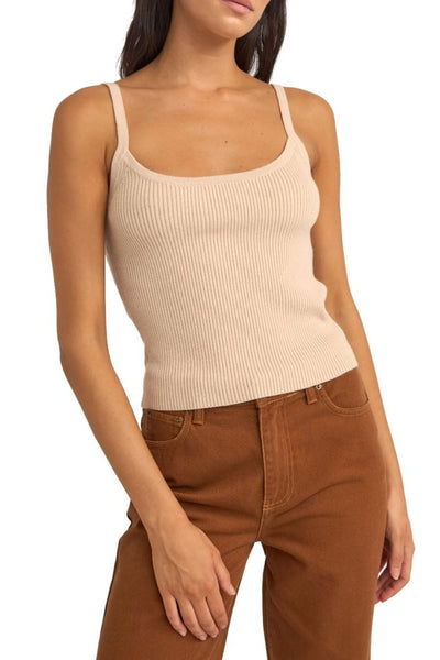 Sand|Rhythm Yumi Knit Top