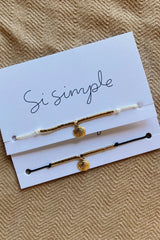 Si Simple Gold Filled Shell Anklet