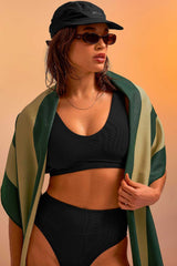 Louise Bikini Top - Black Eye