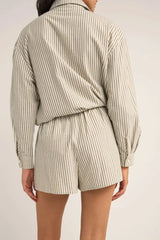 Rhythm Valley Stripe Short - Ivy