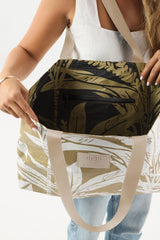 Holo Holo - The essential carryall tote reversible - Ti Leaf