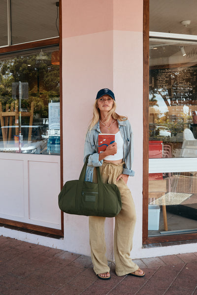 Olive|Aloha Keep it Light Weekender Bag