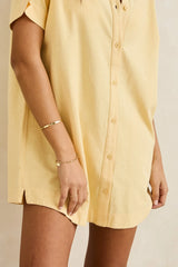 Rhythm Classic Shirt Dress - Butter