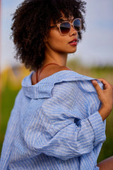 Axelle Shirt - Morning Blue