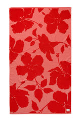 Aloha Salina Beach Towel - Red Haute