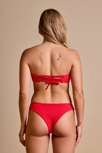 Coccinnelle|Engie is 5'7 and wearing S - Brice Bikini Top|STL-1
