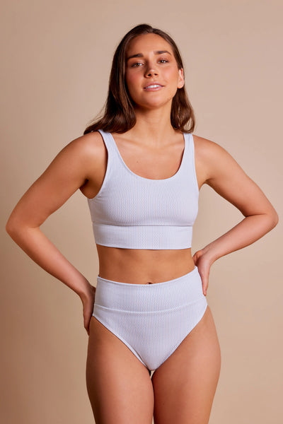 Fresh|Brooklyn is 5’9 (24) and wearing Small - Bradley Bikini Bottom|STL-1