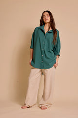 Flowy Shirt - Mineral Green