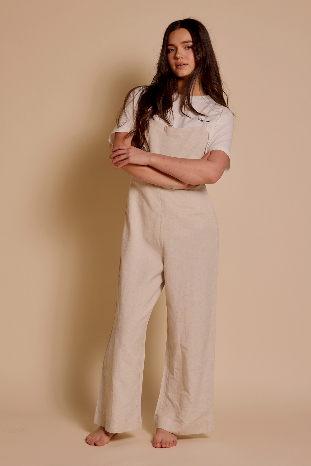Rhythm Classic Jumpsuit - Oat