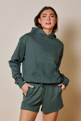 Paula Boxy Hoodie - Jeep