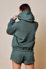 Paula Boxy Hoodie - Jeep