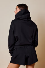 Paula Boxy Hoodie - Nero