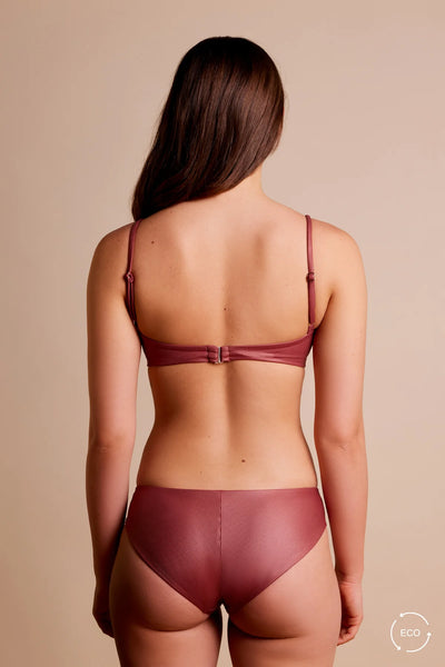 Brandy|Brooklyn is 5’9 (32B) and wearing Small - Sonny Bikini Top|STL-1