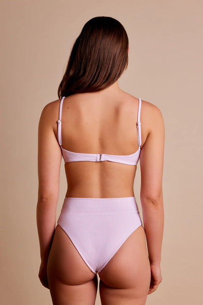 Sweetheart|Brooklyn is 5’9 (24) and wearing Small - Yvonne Bikini Bottom|STL-4