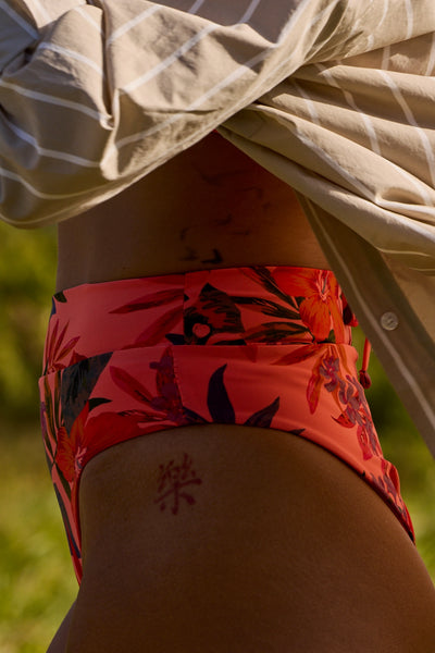 Tropic|Engie is 5'7 and wearing S - Yvonne Bikini Bottom|STL-5