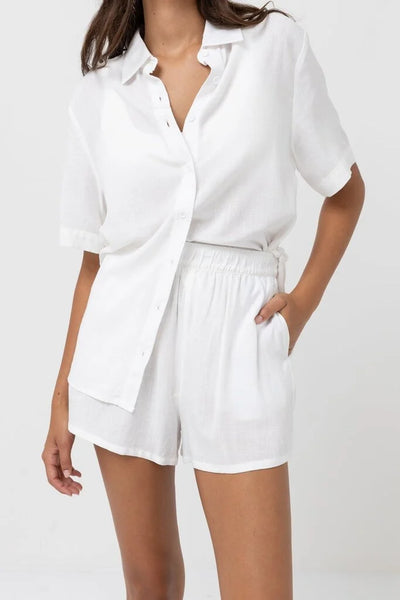 Short de plage classique Rhythm - White