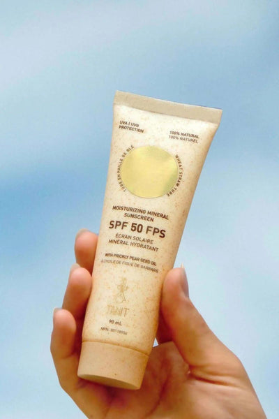 Crème solaire minérale hydratante FPS 50