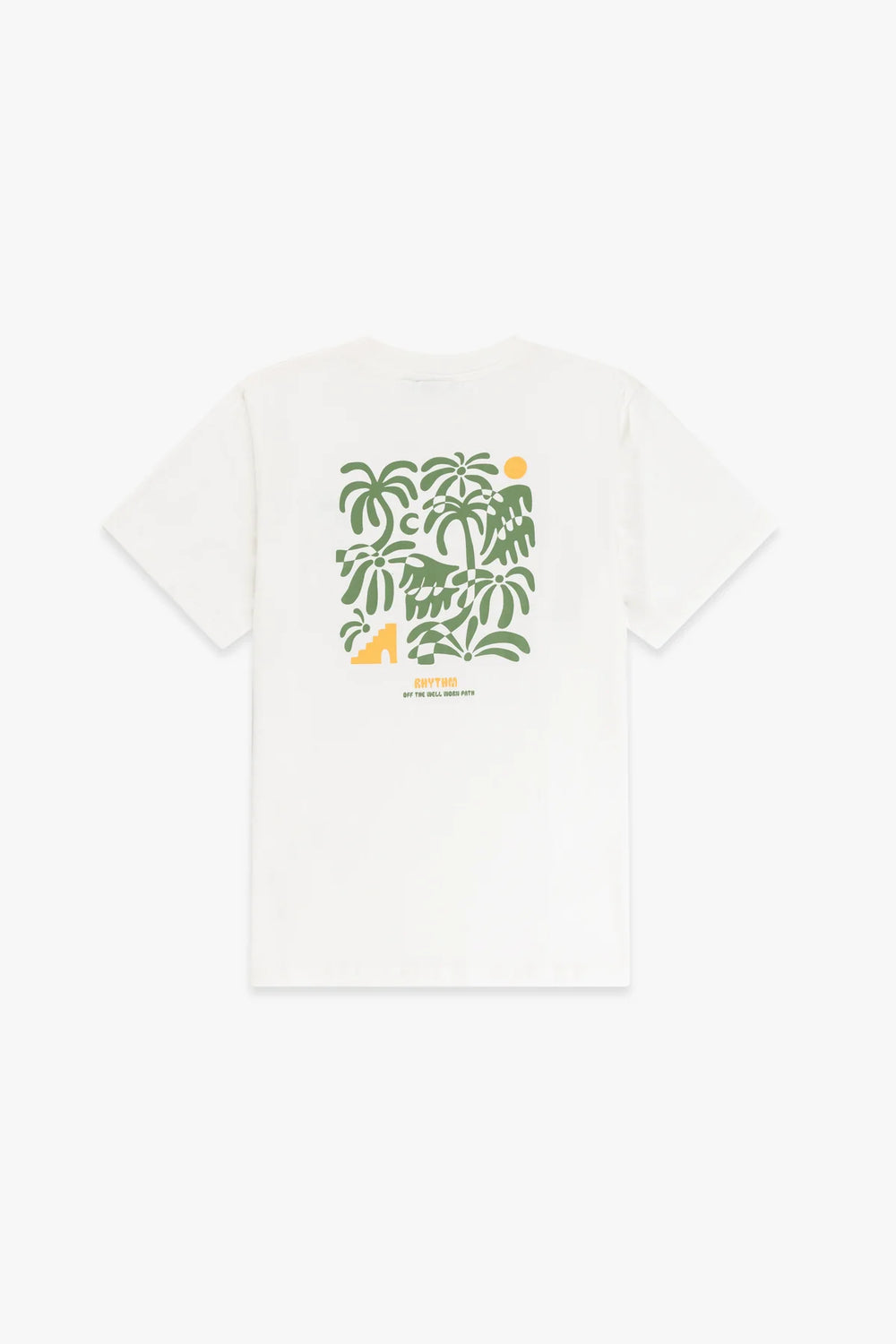 Rhythm Trees SS T-Shirt - Vintage White