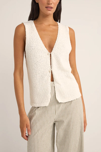 White|Rhythm Adele Longline Knit Vest