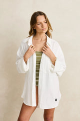 Rhythm Essential Oversized Shirt - White