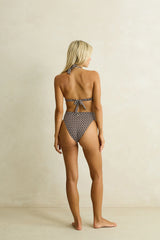 Dreamer Band High Waist Pant - Chocolate