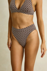 Dreamer Band High Waist Pant - Chocolate