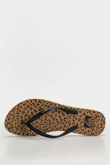 Reef Seaside Print Sandals - Leopard