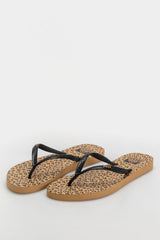Reef Seaside Print Sandals - Leopard