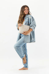 Aloha Mid Pouch - Areca Latte