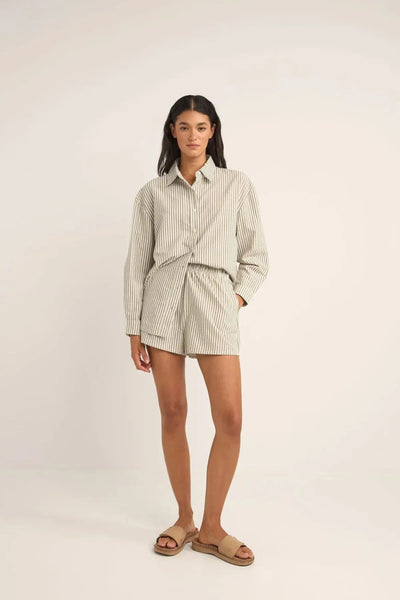 Ivy|Rhythm Valley Stripe Short