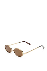 Aire Objective Sunglasses - Gold/Brown