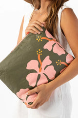 Aloha Max Pouch - Bellini/Olive