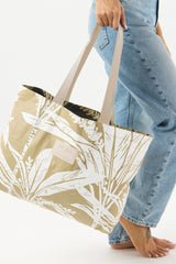 Holo Holo - The essential carryall tote reversible - Ti Leaf