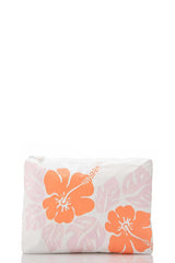 Aloha Mid Pouch - Hibiscus