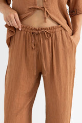 Rhythm Airlie Beach Pant - Almond