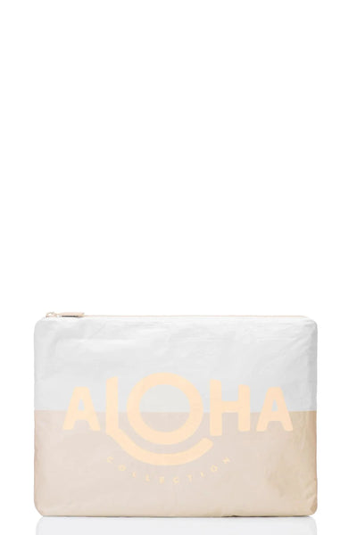 Sherbet/Sandstone|Aloha Mid Pouch