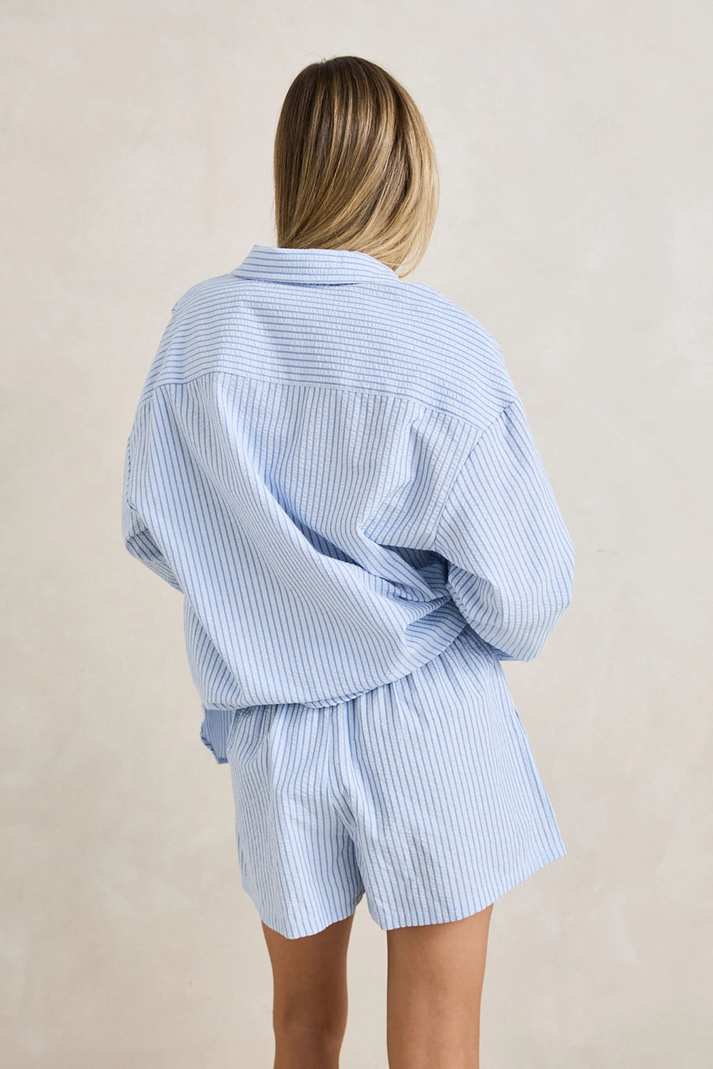 Short rayé Rhythm Overswim - Blue