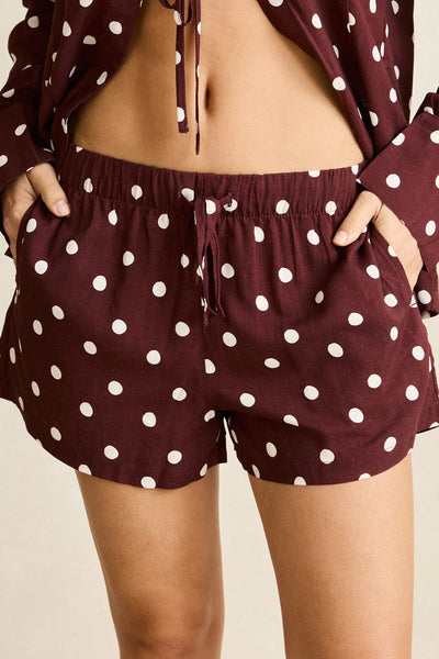 Cafe|Rhythm Polka Dot Beach Short