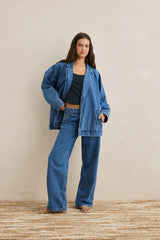 Rhythm Shoreline Denim Pant - Indigo