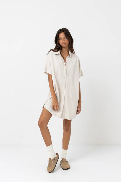 Oat|Rhythm Classic Shirt Dress