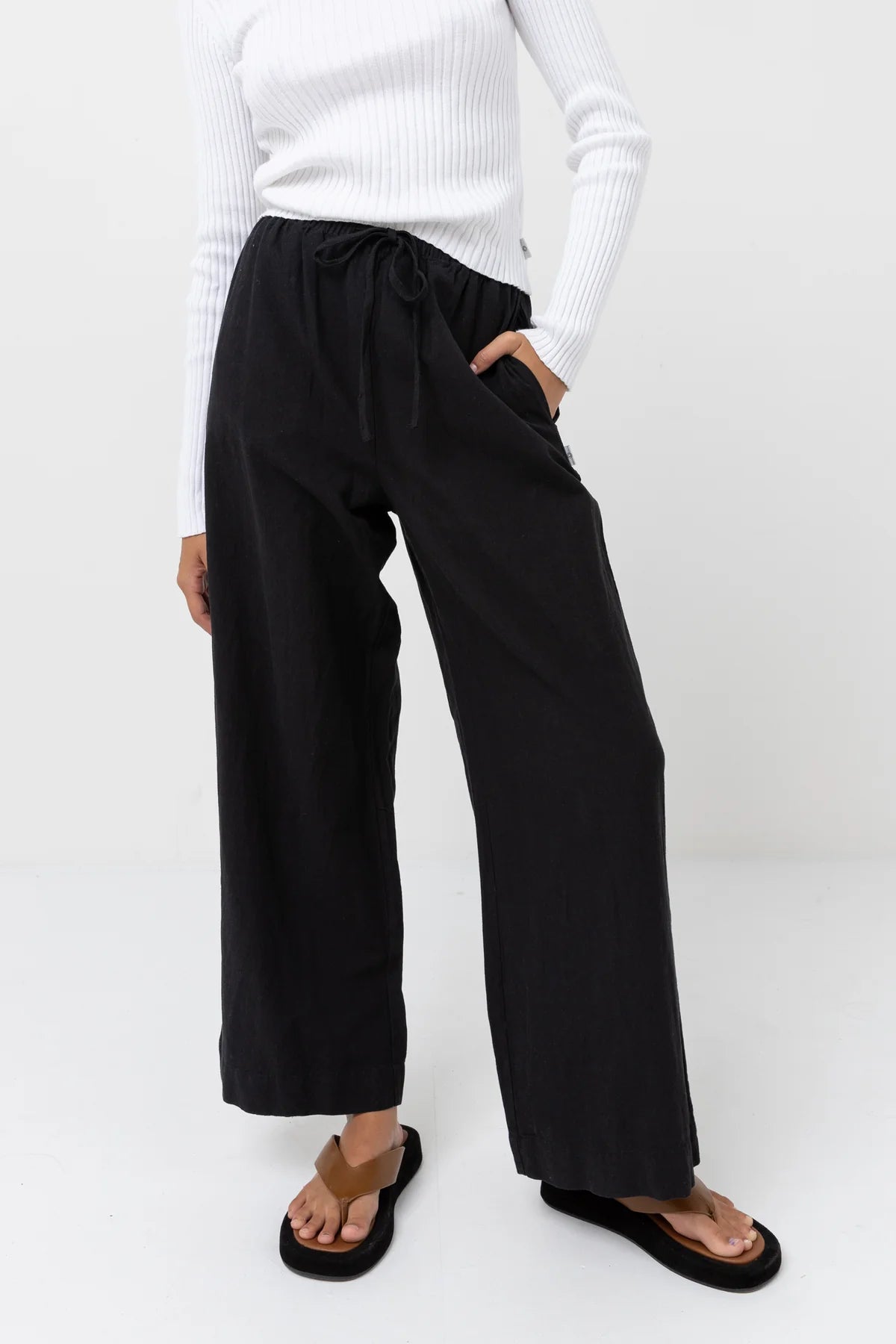 Sunny Days Pants in Black Sunny Days Pants in Black