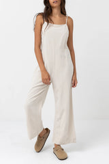 Rhythm Classic Jumpsuit - Oat