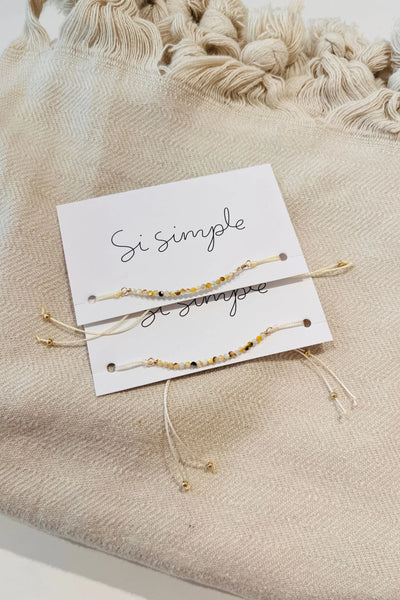 Vanilla|Si Simple Bracelet Miel
