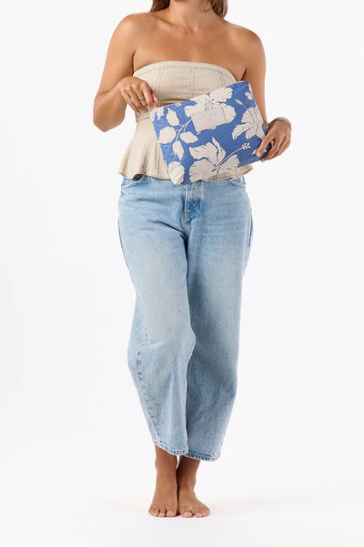 Salina Stripe|Aloha Mid Pouch