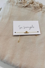Si Simple Bracelet Luna - Butter yellow