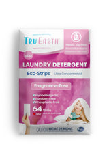 Eco-Strips Laundry Detergent Fragrance Free - 64 Strips