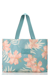 Holo Holo - The essential carryall tote reversible - Pink Salt/Tide