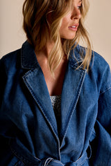 Rhythm Blazer En Denim Shoreline - Indigo