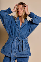 Rhythm Blazer En Denim Shoreline - Indigo